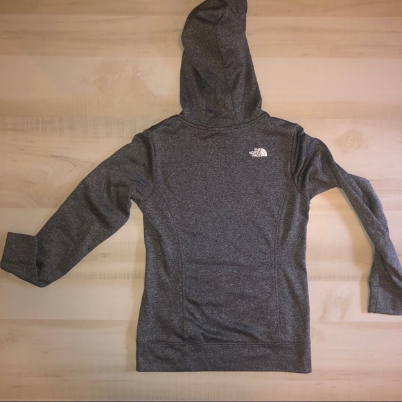 North Face Gray Pullover Hoodie Sweatshirt Small - Picture 6 of 8